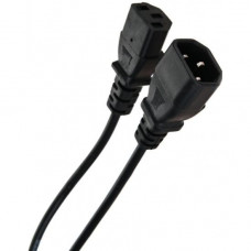 VCOM Кабель монитор-компьютер (UPS-устройство) 220V 5м TP020-C13/C14-5.0-BK 461310
