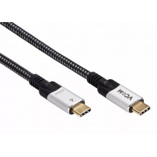 Кабель USB4 TCM--TCM, 5K@60Hz, 40GBps, PD 240W, 5A, VCOM , 1.2м