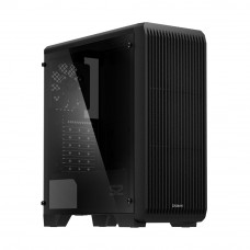 Корпус ZALMAN S2 TG (2xUSB + USB 3.0, 2xAudio, 120мм FAN, прозрачная стенка- закаленное стекло, ATX, без БП)