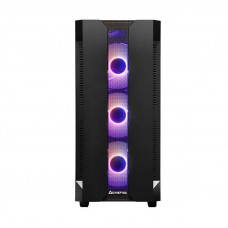  Chieftec Hunter, ATX Gaming case, wGlass, 4xRGB fan