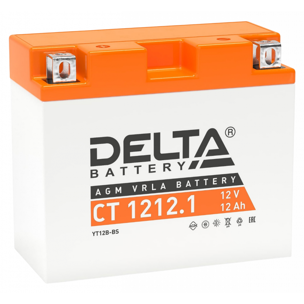 Аккумуляторная батарея для мото-техники Delta CT 1212.1