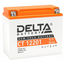 Аккумуляторная батарея для мото-техники Delta CT 12201 Аккумуляторная батарея для мото-техники Delta CT 12201