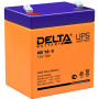 Батарея DELTA серия HR, HR 12-5, напряжение 12В, емкость 5Ач (разряд 20 часов),  макс. ток разряда (5 сек.) 75А, макс. ток заряда 1.5А, свинцово-кислотная типа AGM, клеммы F2, ДxШxВ 90х70х101мм., вес 1.8кг., срок службы 8 лет. Delta UPS HR 12-5 (12V  5Ah)