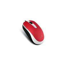  Genius МышьDX-120,USB,G5,красная(red,optical1000dpi,подходитподоберуки)newpackage
