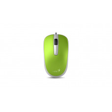  Genius МышьDX-120,USB,G5,зелёная(green,optical1000dpi,подходитподоберуки)newpackage