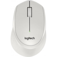 Мышь беспроводная Logitech M330 Silent Plus White белая, оптическая, 1000dpi, 2.4 GHzUSB-ресивер, бесшумная, под правую руку арт. 910-004926, MN: M-R0051  C-U0010