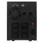 ИБП CyberPower VALUE 2200EI, Line-Interactive, 2200VA1320W, USB&ampSerial, RJ11RJ45, 6 IEC-320 С13 розеток, Black, 0.16х0.21х0.35м., 14.7кг. Cyberpower CyberPower VALUE2200EILCD