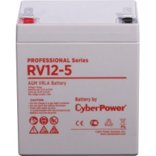 Аккумуляторная батарея PS CyberPower RV 12-5  12 В 5,7 Ач Cyberpower Батарея аккумуляторная для ИБП CyberPower Professional series RV 12-5