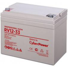 Аккумуляторная батарея PS CyberPower RV 12-33  12 В 33 Ач Cyberpower Батарея аккумуляторная для ИБП CyberPower Professional series RV 12-33