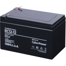 Аккумуляторная батарея SS CyberPower RC 12-12  12 В 12 Ач Cyberpower Батарея аккумуляторная для ИБП CyberPower Standart series RС 12-12