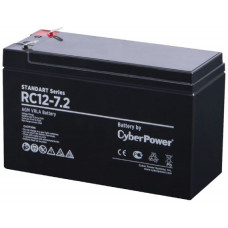 Аккумулятор CyberPower 12V7.2Ah Cyberpower Батарея аккумуляторная для ИБП CyberPower Standart series RС 12-7.2