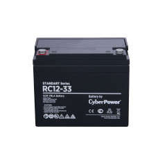 Аккумуляторная батарея SS CyberPower RC 12-33  12 В 33 Ач Cyberpower Батарея аккумуляторная для ИБП CyberPower Standart series RС 12-33