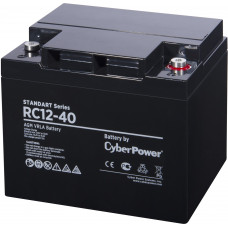 Аккумуляторная батарея SS CyberPower RC 12-40  12 В 40 Ач Cyberpower Батарея аккумуляторная для ИБП CyberPower Standart series RС 12-40
