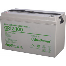 Аккумуляторная батарея PS solar (gel) CyberPower GR 12-100  12 В 100 Ач Cyberpower Батарея аккумуляторная для ИБП CyberPower Professional Solar series GR 12-100