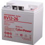 Аккумуляторная батарея PS CyberPower RV 12-26  12 В 26 Ач Cyberpower Батарея аккумуляторная для ИБП CyberPower Professional series RV 12-26