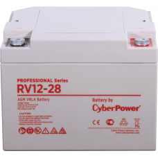 Аккумуляторная батарея PS CyberPower RV 12-28  12 В 28 Ач Cyberpower Батарея аккумуляторная для ИБП CyberPower Professional series RV 12-28