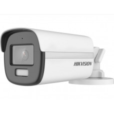 2Мп уличная компактная цилиндрическая HD-TVI камера с LED подсветкой до 40м и встроенным микрофоном AoC, 2Мп Progressive Scan CMOS объектив 2.8мм угол обзора 98 0.0005 ЛкF1.0 1920108025кс30кс WDR 130дБ 3D DNR BLC HLC встроенным микрофоном AoC Hikvision Ка