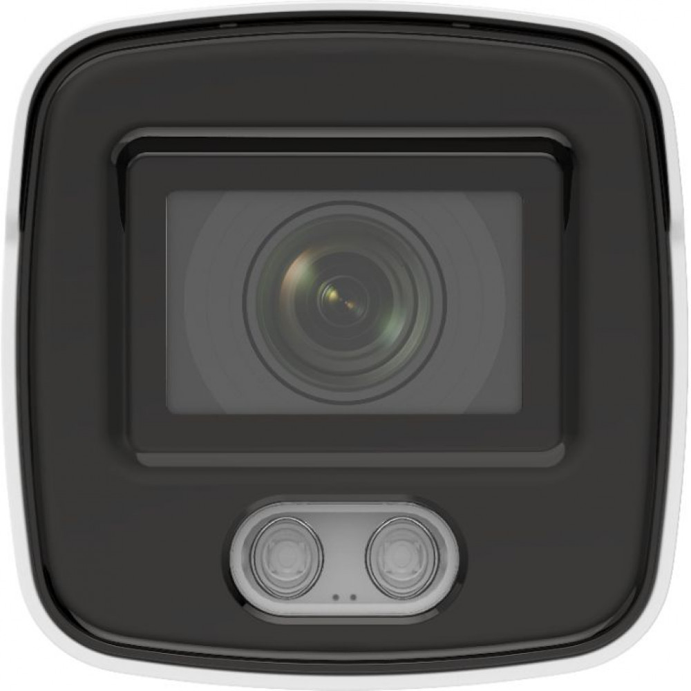 4 Мп уличная цилиндрическая IP-камера Hikvision DS-2CD2047G2-LU(C)(4mm) с LED-подсветкой до 40 м и технологией AcuSense, объектив 4 мм, угол обзора 94°, 0.0005 Лк F1.0, сжатие H.265/H.265+/H.264/H.264+/MJPEG, тройной поток, разрешение 2688x1520, 25 к/с, W