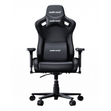 Кресло игровое Anda Seat Kaiser Frontier AD12Y-12-B-PV, размер L (90кг), материал ПВХ черное