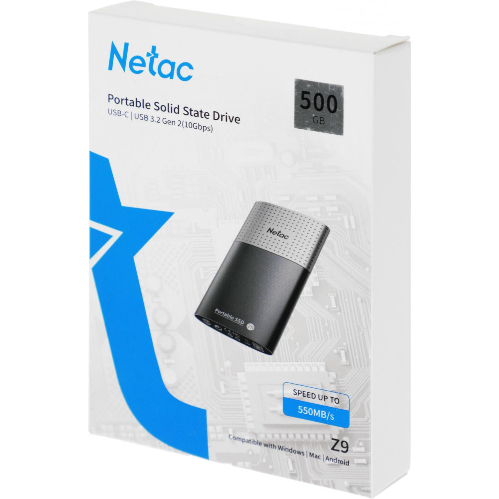 Накопитель SSD Netac NT01Z9-500G-32BK