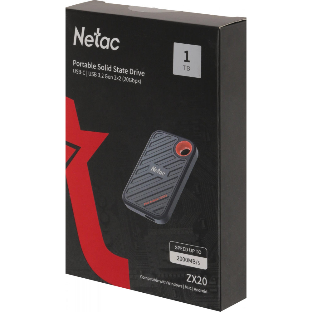 Накопитель SSD Netac NT01ZX20-001T-32BL