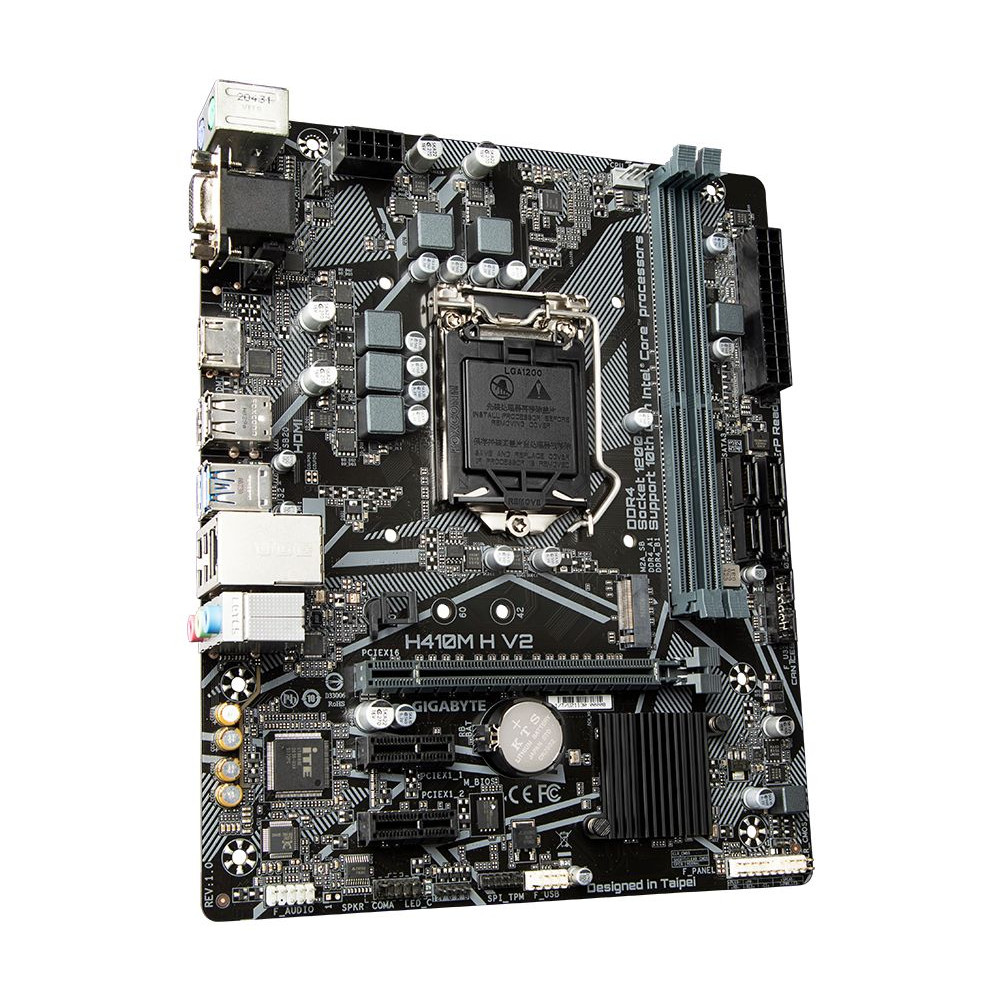 Материнская плата Gigabyte H410M H V2 (rev. 1.0)