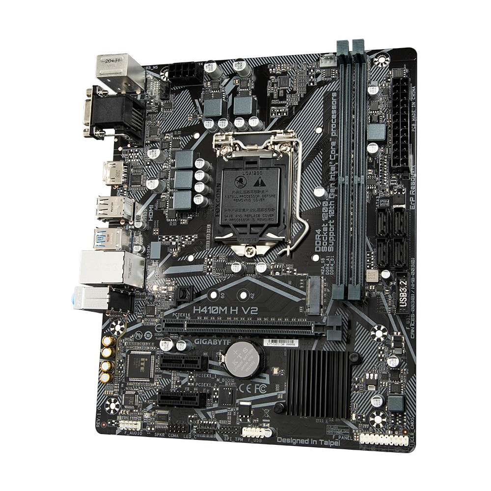 Материнская плата Gigabyte H410M H V2 (rev. 1.0)