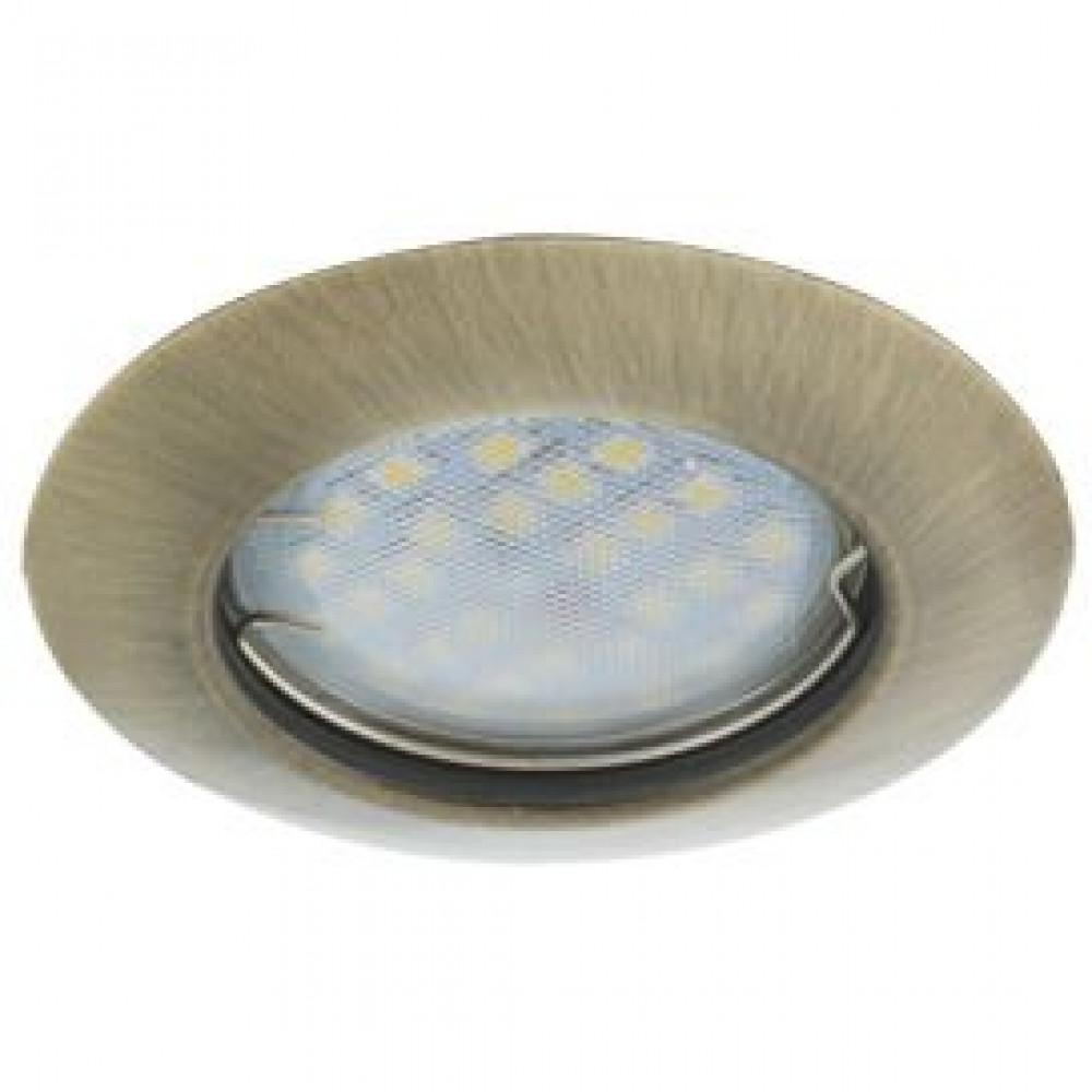 Ecola Light MR16 DL92 GU5.3 Встраиваемый светильник выпуклый черненая бронза 30x80 (d74) FB1612EFY
