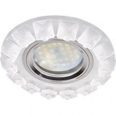 Ecola MR16 DL1661 GU5.3 Glass Круг с матовыми стразами Конус/фон матовый/центр хром 38x95 FN16RGECB
