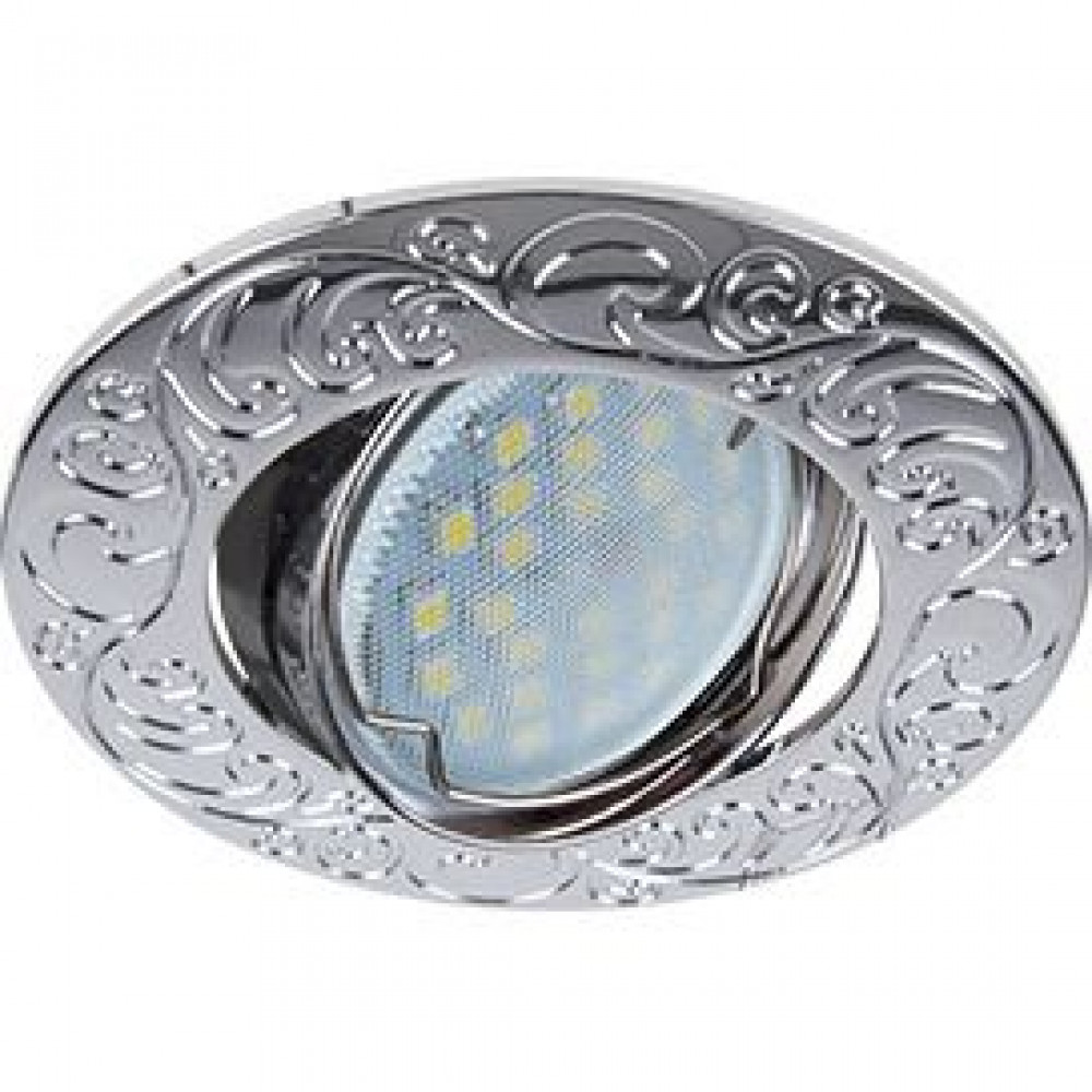 Ecola MR16 DL114 GU5.3 Встраиваемый литой поворотный светильник 