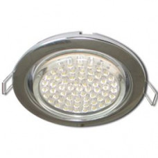 Ecola GX53 H4 Downlight without reflector_chrome (светильник) 38x106 - 10 pack (кd102)