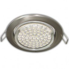 Ecola GX53 H4 Downlight without reflector_satin chrome (светильник) 38x106 - 10 pack (кd102)