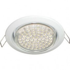 Ecola GX53 H4 Downlight without reflector_white (светильник) 38x106 - 2pack (кd102)