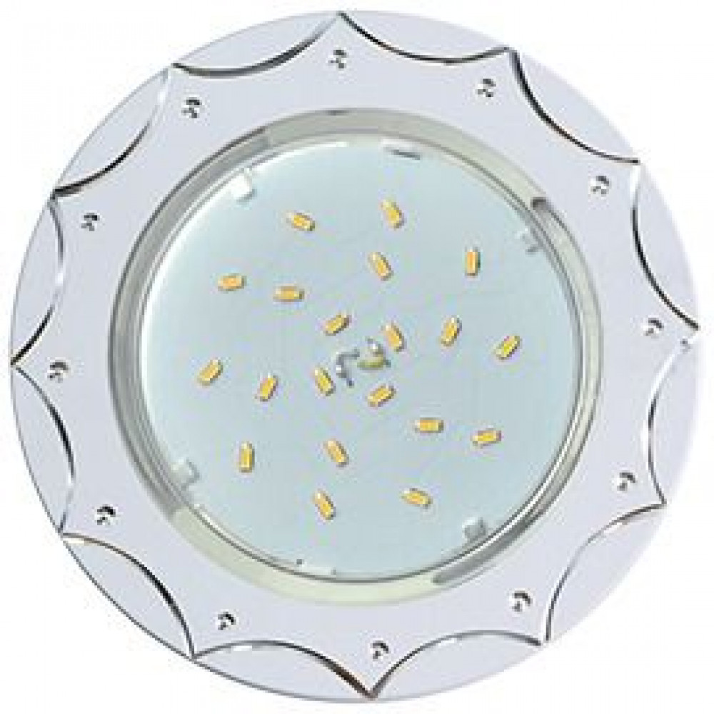 Ecola GX53 H4 DL5384 Встраиваемый светильник без рефлектора 