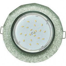Ecola GX53 H4 5313 Glass Стекло Круг с вогнутыми гранями, хром-серебряный блеск, 38x126 (к+) FS53RCECH
