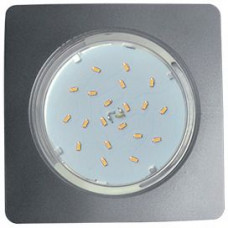 Ecola GX53 5357 Встраиваемый светильник Легкий квадратный серебро 107x25 FS5357ECD
