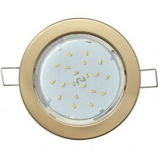 Ecola GX53 DGX5315 Встраиваемый светильник Легкое Золото 18x100 FG53EFECD
