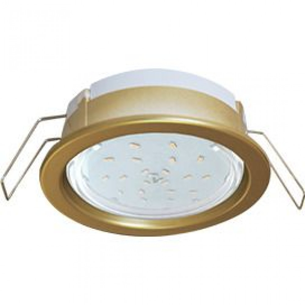 Ecola GX53 PD Встраиваемый Светильник Глубокий Легкий Золото 31x95 FG53PDECC
