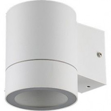 Ecola GX53 LED 8003A светильник накладной IP65 прозрачный Цилиндр металл. 1*GX53 Белый матовый 114x140x90