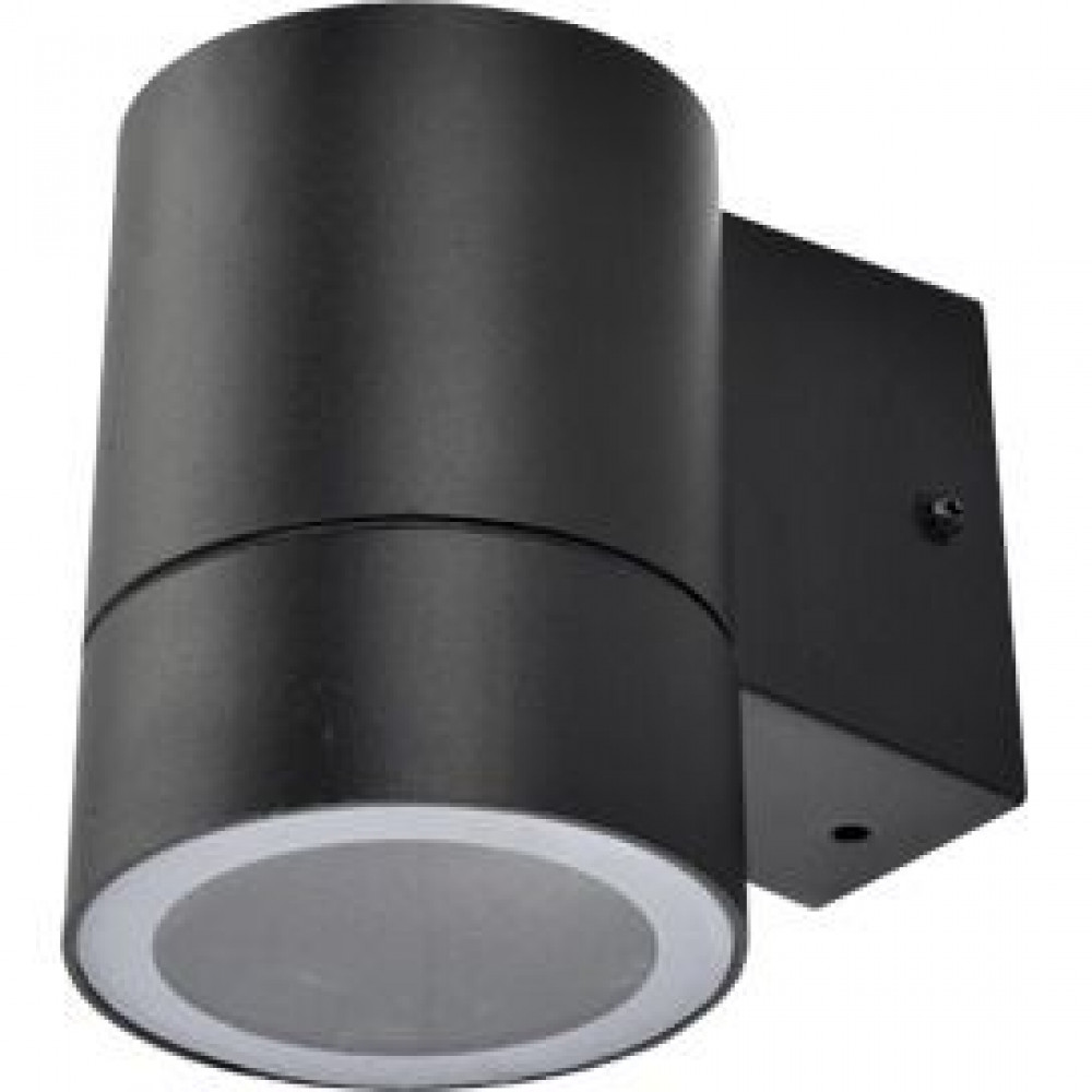 Светильник накладной Ecola GX53 LED 8003A IP65, прозрачный цилиндр, металл, 1*GX53, черный, 114x140x90, FB53C1ECH
