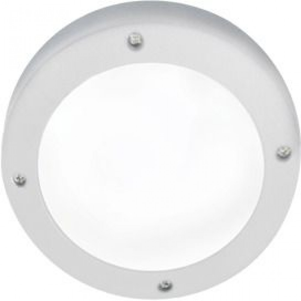 Светильник накладной Ecola GX53 LED B4139S IP65 матовый круглый алюминиевый 1xGX53 белый 145x145x65 FW53SSECS
