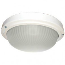 Ecola Light GX53 LED ДПП 03-18-103 светильник  Круг накладной IP65 3*GX53 матовое стекло белый 280х280х90