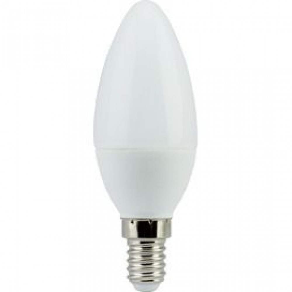 Ecola LED Candle 6.0W 220V E14 4000K 101x37 Composite C4LV60ELC
