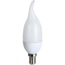 Ecola candle   LED  8,0W 220V E14 2700K свеча на ветру (композит) 129x37