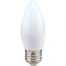Ecola candle   LED Premium  8,0W 220V E27 2700K свеча (композит) 100x37