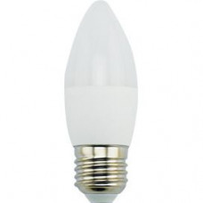 Ecola candle   LED Premium  9,0W 220V E27 2700K свеча (композит) 100x37