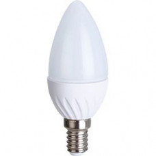 Ecola Light candle   LED  5,0W 220V E14 2700K свеча 100x37
