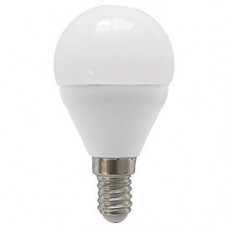 Ecola globe   LED Premium  9,0W G45  220V E14 6000K шар (композит) 82x45