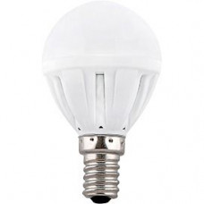 Ecola Light Globe  LED  5,0W G45  220V E14 2700K шар 77x45
