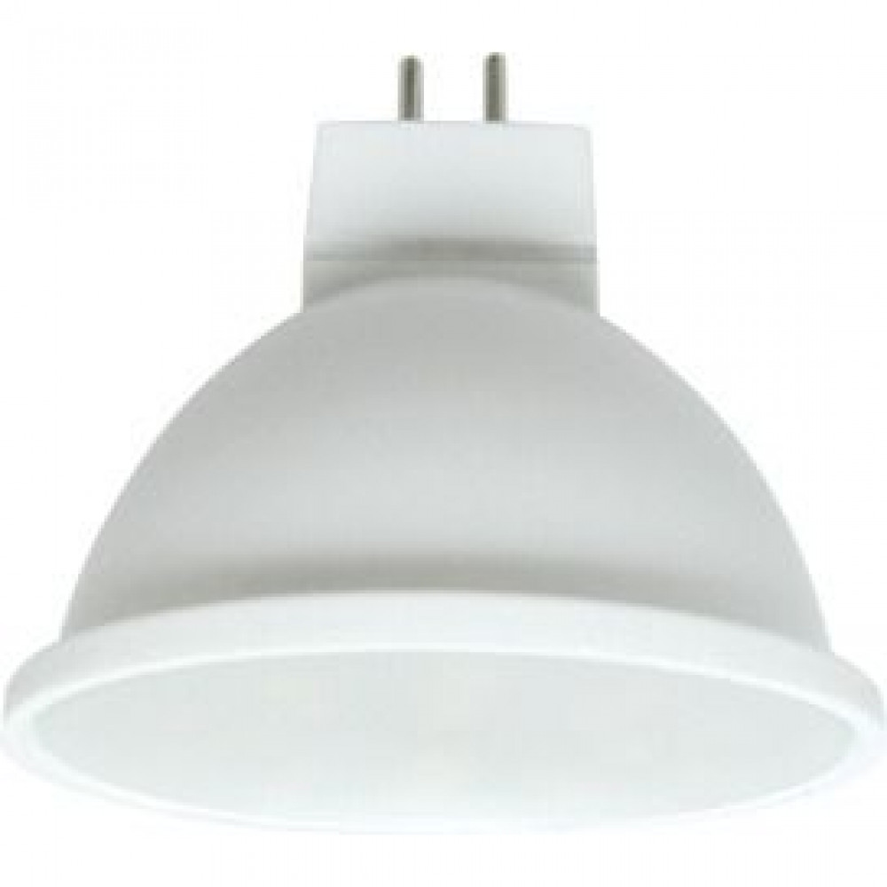 Ecola MR16 LED 5.4W 220V GU5.3 6000K матовая 48x50 M2RD54ELB
